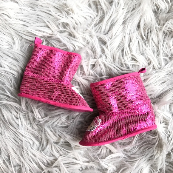 Hello Kitty Sequin Booties - Picture 3 of 5